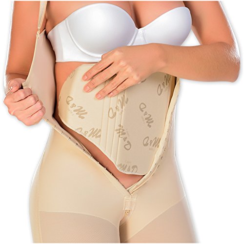 M&D 9102 Lipo Foam Compression Ab Board Post Surgery Tabla Abdominal Beige - Thumbnail 3