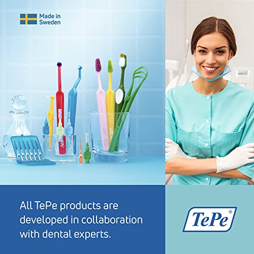TEPE Nova Zahnbürste Medium Für eine effektive und gründliche Zahnreinigung x Bürste in Gelb – Bild 7