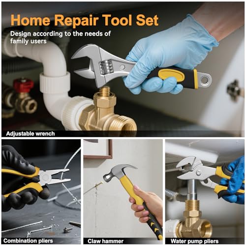 CRESOLVIA 328-Piece Tool Kit