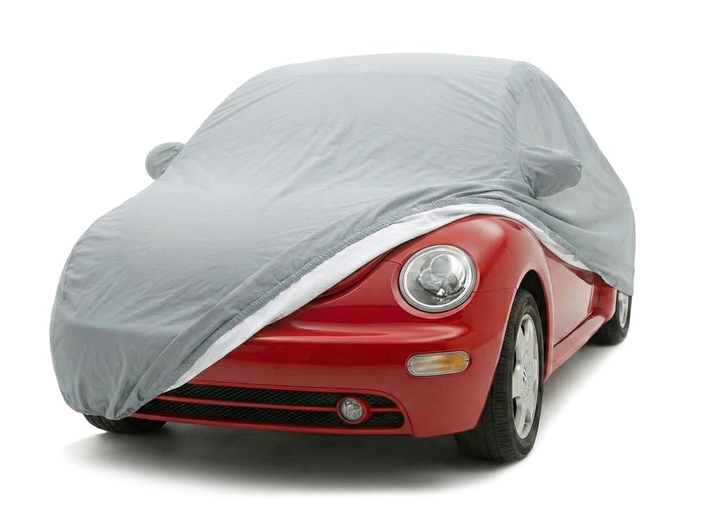 CarsCover Custom Fits for 1998-2010 Volkswagen New Beetle Car Cover for 5 Layer Ultrashield Waterproof VW Beetle