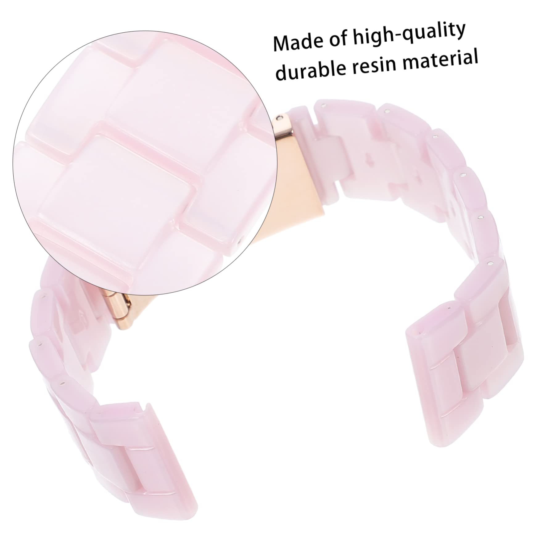 HOMSFOU Bracelet De Montre Résine Pour Watch Élégant Et Facile à Installer Accessoire Pour Look
