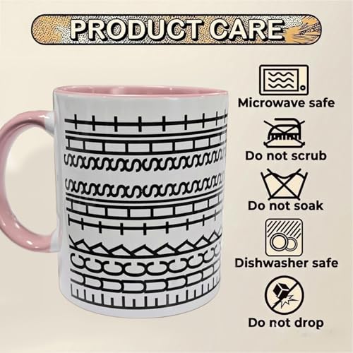 Taza de cerámica con mensaje oculto y diseño moderno miniatura 7