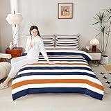 Stripe Art Comforter Set for...
