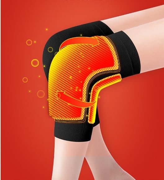 Wormwood Knee Pads Warm Cotton Elderly Men Self-heating Leggings