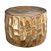 Produktbild invicta INTERIOR Handgefertigter Couchtisch Organic Orient 55cm Gold Hammerschlag Design Wohnzimmertisch Tisch