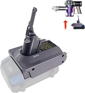 URUN V8 V7 Battery Adapter for Kobalt 24V Lithium ion Battery Converter to for Dyson V8 V7 Battery Replacement, Universal for Dyson V8 & V7 Series Animal Absolute Vacuum Cleaners