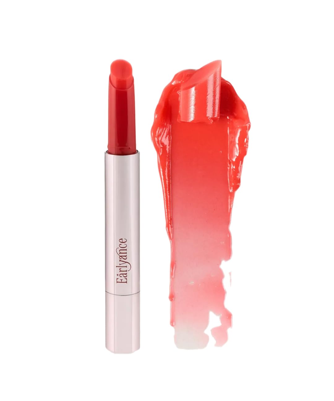 Glow Lip Fit Balm, Plumping and Volumizing Formula with Strawberry, Cranberry, Pomegranate Extracts 3 Options Anti-Aging with Collagen (Peach Shimmer)