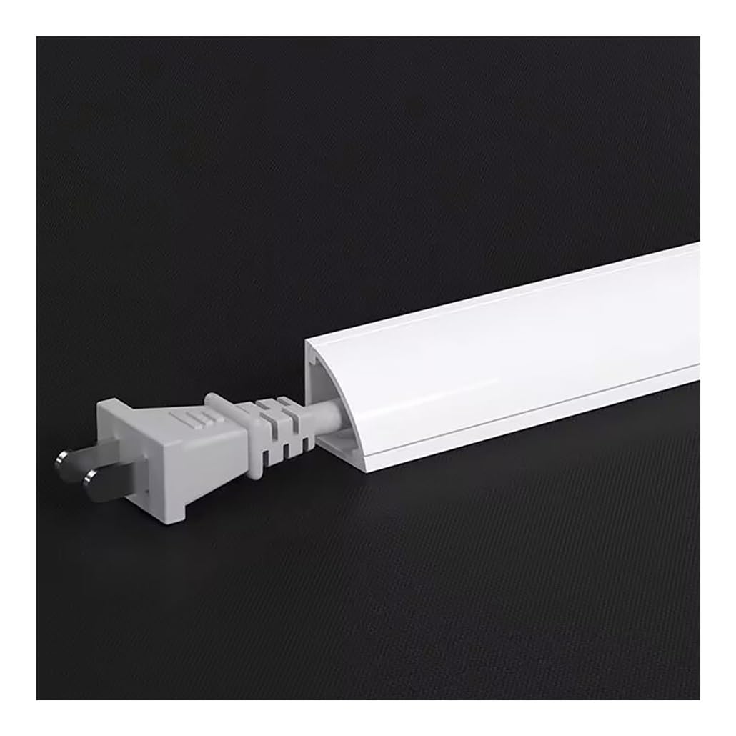100 cm Lange PVC-Eckkabelkanalabdeckung, überstreichbarer Kabelschutz mit Selbstklebender Rückseite for Wand und Boden(White,0.55x0.55in)
