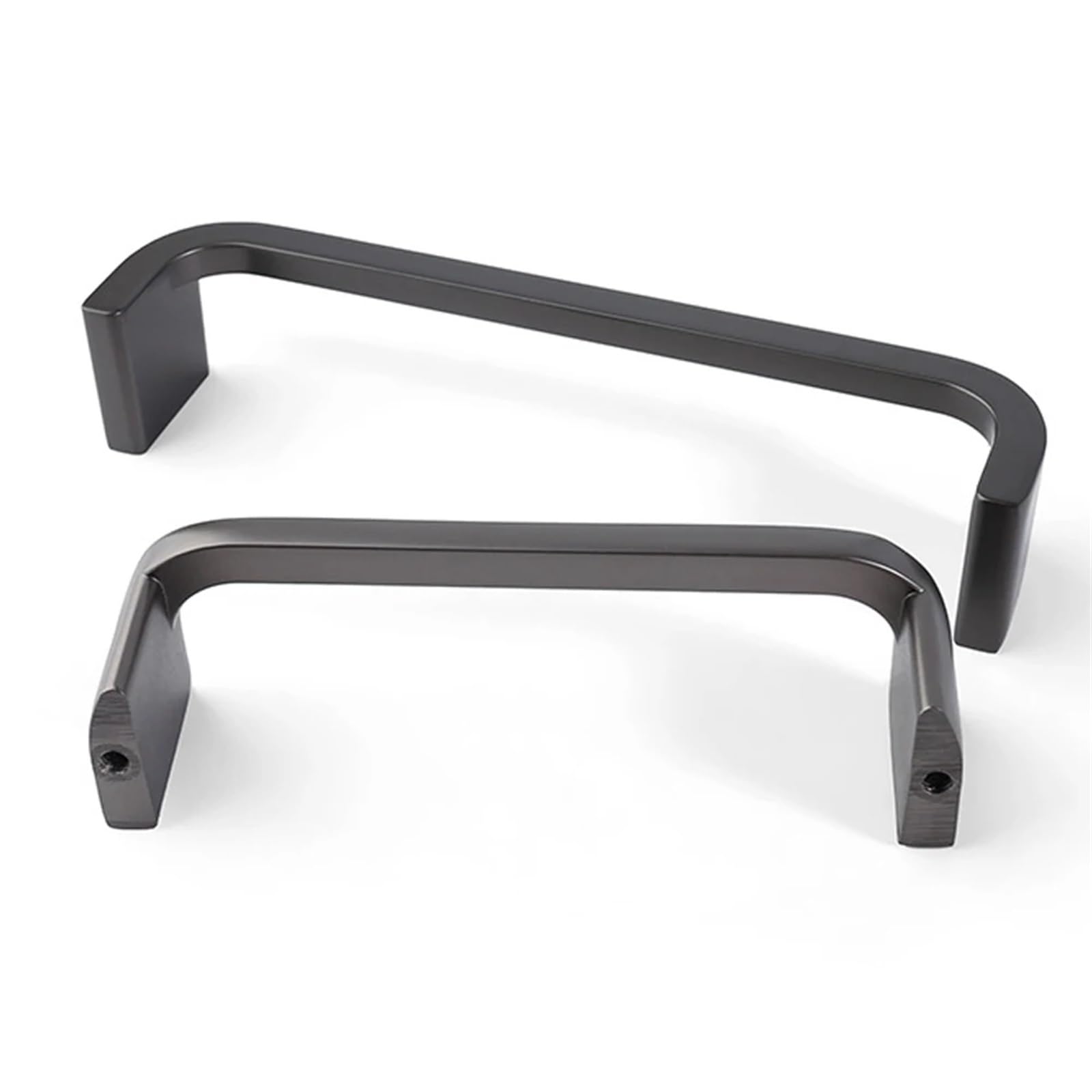 Poignée tiroir meuble noire 128mm pour remplacer un ancien bouton abîmé