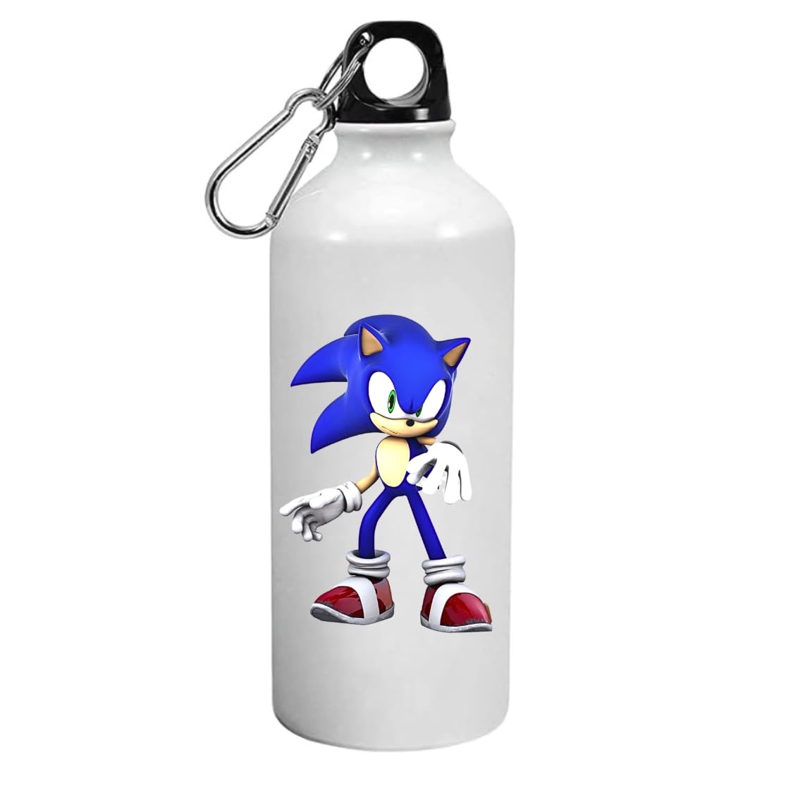 Bepersonalised Aluminium Sonic Printed Water Bottle 750 ML for Kids, School, Gym and Outdoor Use, BPA Free, Dishwasher Safe-image-3