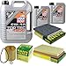 Produktbild QR-PARTS 69339455 Filter Set Inspektionspaket 7 Liter Motoröl Top Tec 4200 5W-30 MANN-FILTER Innenraumfilter Luftfilter Ölfilter