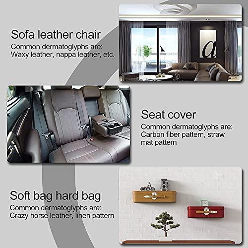 Image of SIA VENDORS? Leather Repair Tape Self-Adhesive Leather Repair Patch For Sofas, Waterproof Leather Patches For Couch, Leather Sticker Patch Kit for Couches, Furniture,Bags,Purse (Black, 12 X 24 Inches)