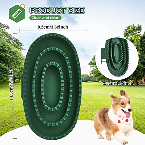 Escova de xampu para cães - Pente de banho para animais de estimação com alça de anel,Pente de massa
