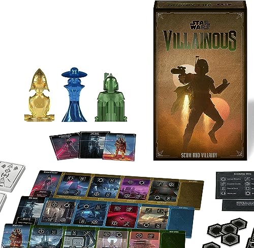Ravensburger Star Wars Villainous Scum and Villainy Immersive Strategy Board Game for Adults and Kids Age 10 Years Up - Expansion Pack