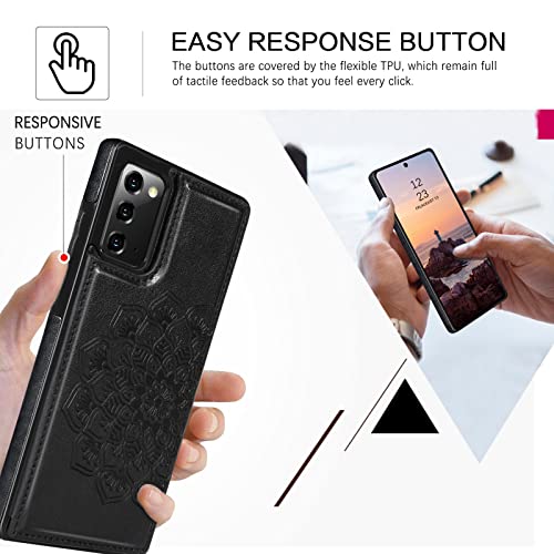 Coque Samsung Note 20 5G portefeuille pour éviter les rayures