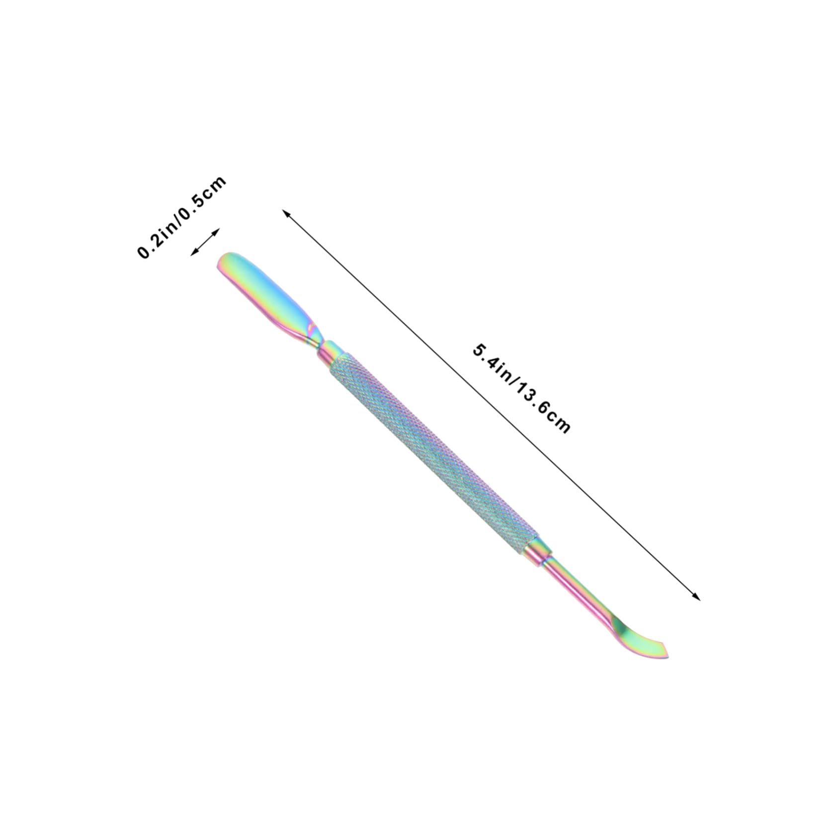 IWOWHERO Nail Care Set Cuticle Pusher Remover Nail Brush Pusher Manicure Tools Kit