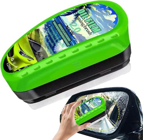 2026 Neu Clear Vision Autoglasreiniger Clearvision Glass Cleaner Scheibenreiniger Auto Oil Film Cleaning Brush für Windschutzscheibe Clearvision Klare Sicht bei Regen und Nebel(1Stück)