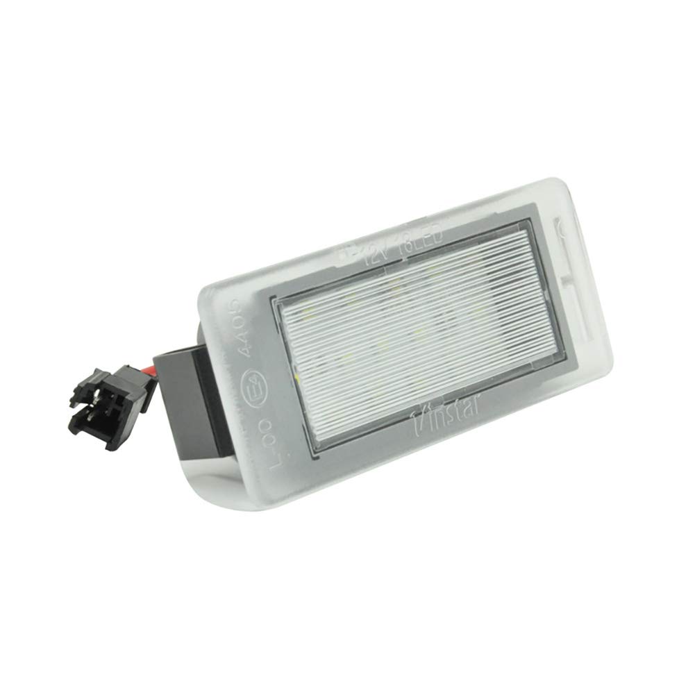 Fanali Targa LED AutoStyle Per Opel Insignia Sports Tourer (2013-) E Mokka - Plug And Play, Can-Bus