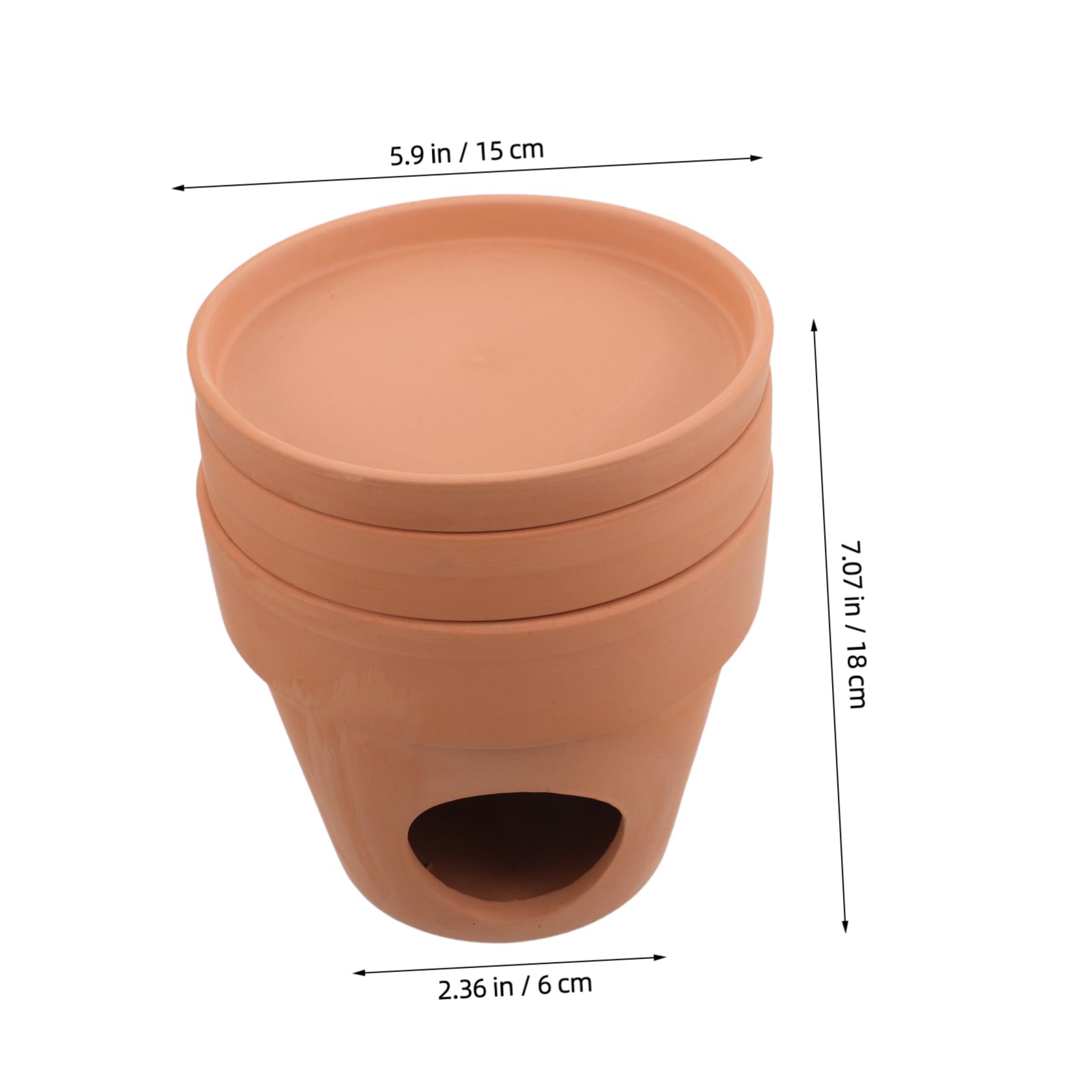 Gatuida Casa Rifugio per Criceti in Ceramica, Nido Estivo di Raffreddamento | 1 Pezzo, Uso in Stanza Climatizzata, Facile da Pulire, Atmosfera Estiva, per Piccoli Animali