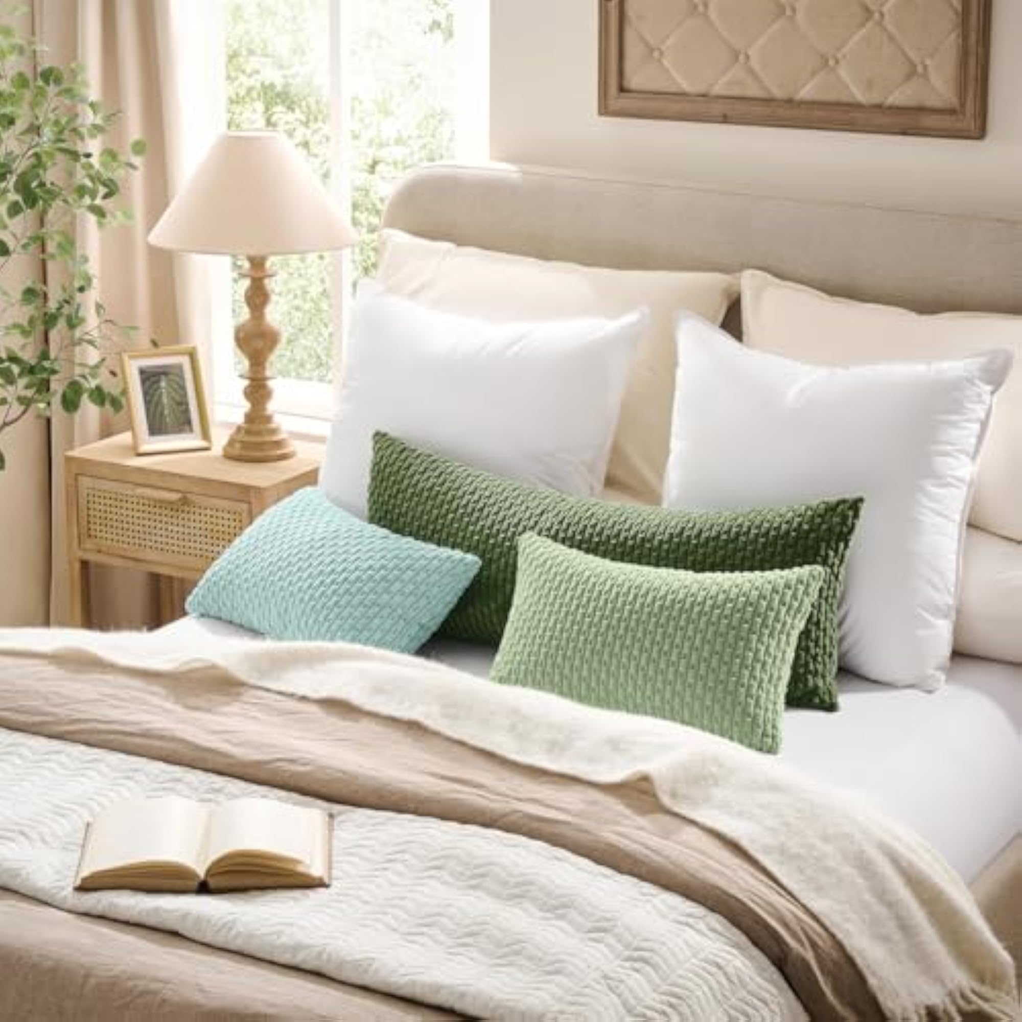 Soft Corduroy Pillow Covers 2 Pack