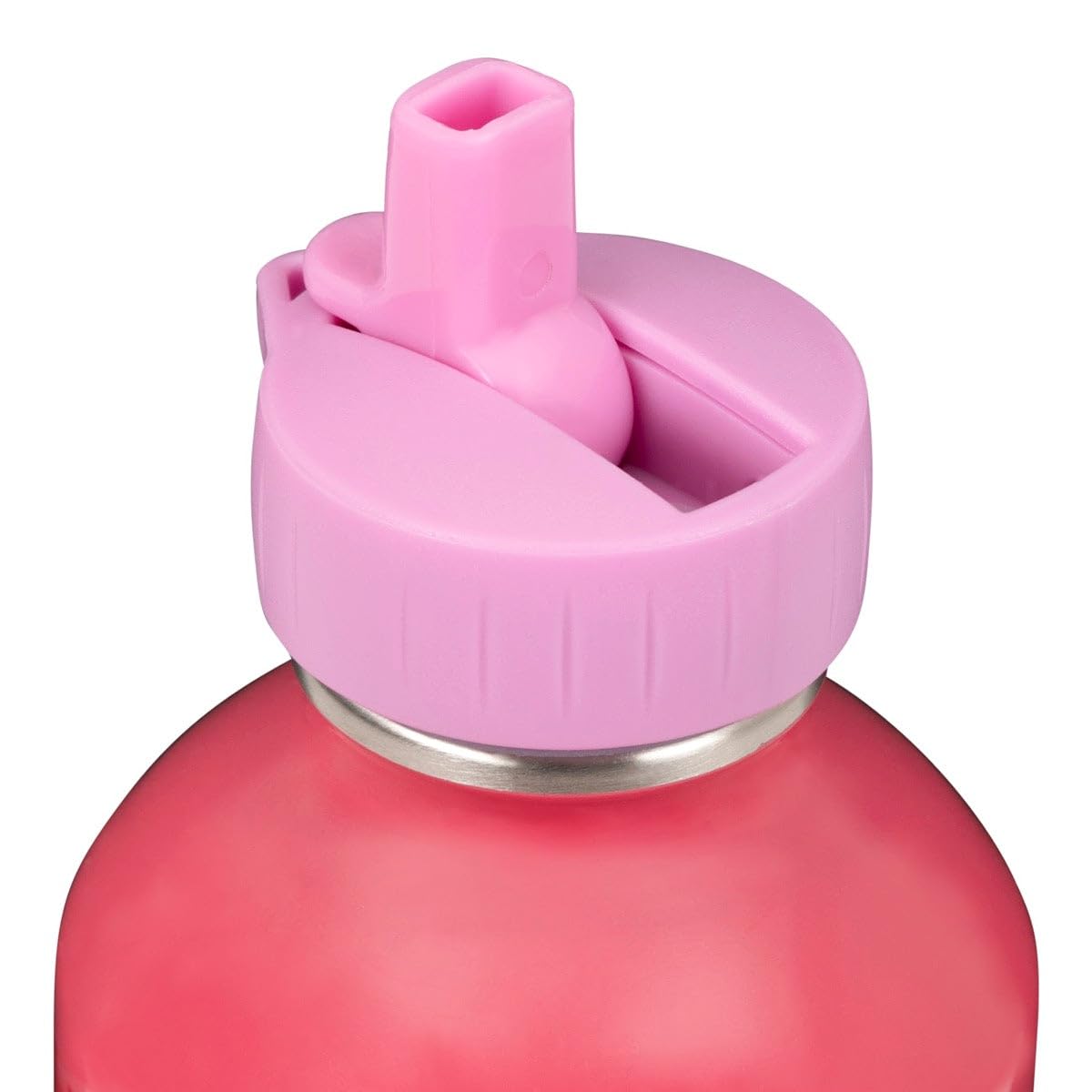 Gourde Enfant Acier Inoxydable 300ml Rouge Petit Chaton Réutilisable Écologique Design Coloré Durable