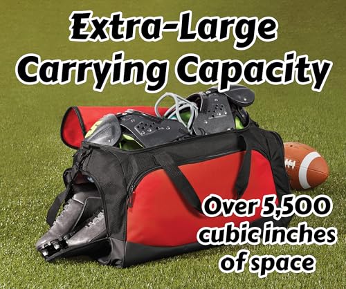 Personalized Football Bag with Cleat Compartment