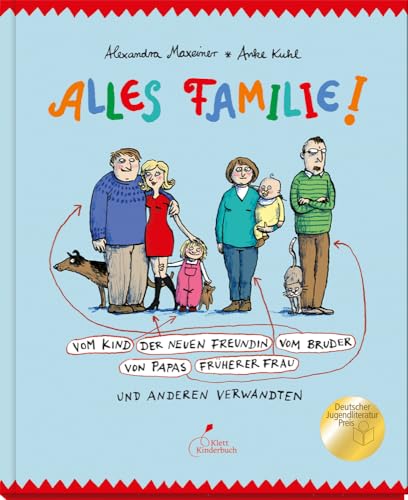 Alles Familie! Vom Kind der neuen Freundin vom Bruder von Papas früherer Frau und anderen Verwandten: Ausgezeichnet mit dem Deutschen Jugendliteraturpreis