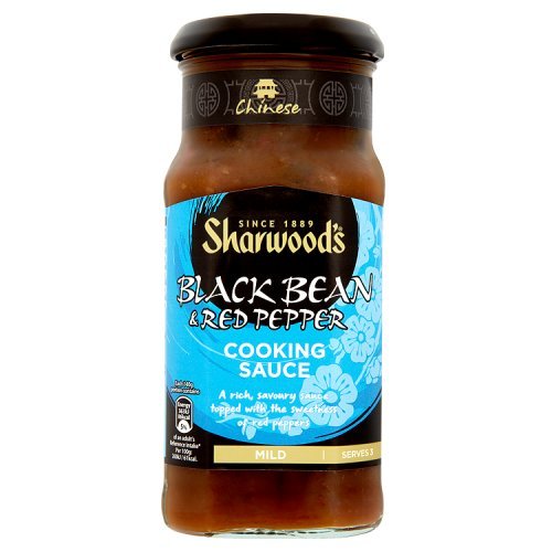La Sauce De Cuisson De Sharwood - Haricots Noirs Et De Poivre Rouge (425G) Cover