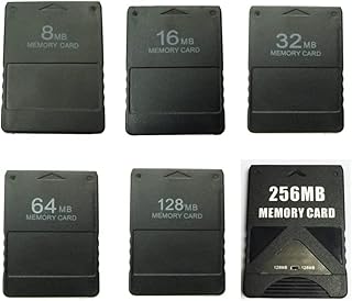 8MB 16MB 32MB 64MB 128MB 256MB Memory Card for PS2 High Speed Memory Card Replacement (256MB)