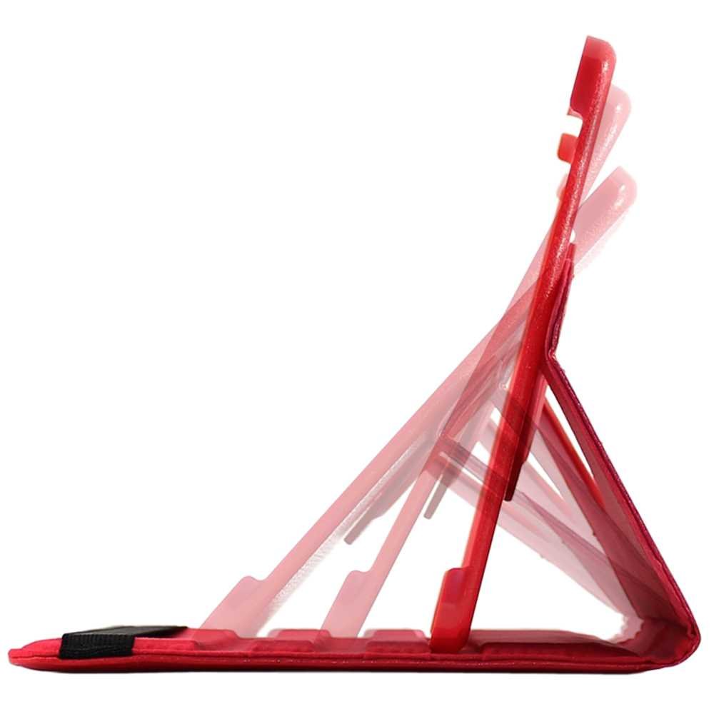 ebestStar - Cover per iPad 2018 9.7 2017, Air 1 2013 Apple, Custodia Protezione Rotazione 360, Pelle PU, Nero + Vetro Temperato
