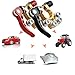 Car Battery Terminal Connectors, 2pcs Battery Terminals Top Post, 4 Way Auto Car Battery Terminals Clamps Connectors Quick Release Disconnect Positive Negative for SAE/JIS Type A Posts