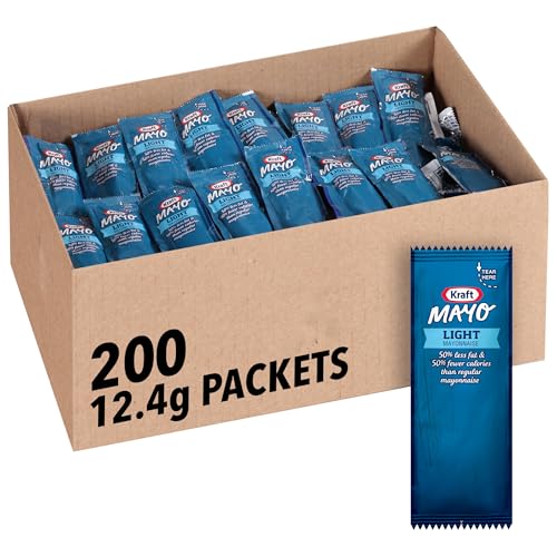 Kraft Single Serve Light Mayo, 200 ct Casepack