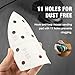 CowboyBOB 50 PCS Mouse Sander Sandpaper - 180 Grit, 11 Holes Detail Sander Sandpaper for Detail Sander with Hook and Loop Triangle Shape