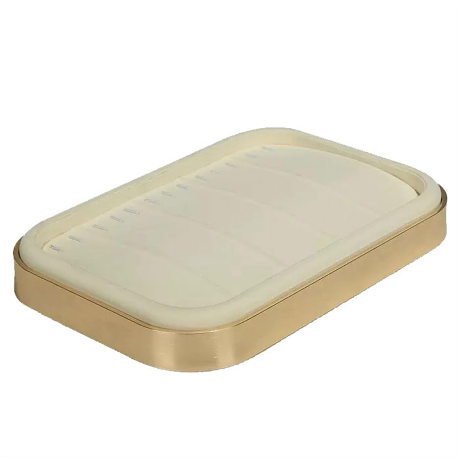 J9V4G6S3B5 Jewellery Storage 13 Grids Bracelets Display Tray Microfiber Stackable Jewelry Trays Necklace Organizer Storage for Selling