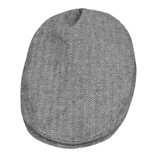 Image of A&J DESIGN Baby Boys Tweed Vintage Drivers Cap Kids Beret Hat