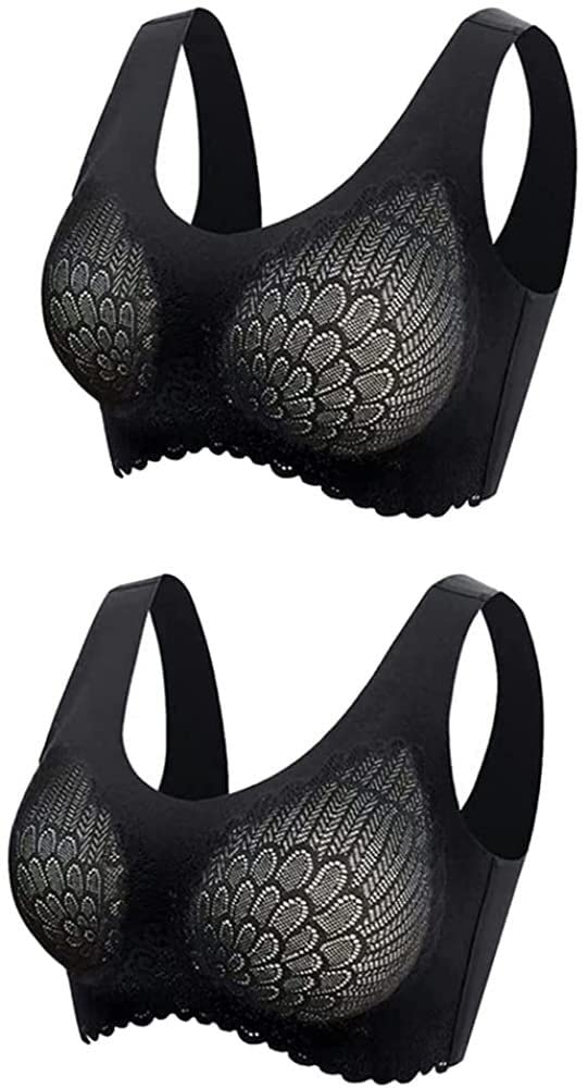 WSWHDLG Movort Push Up Comfort Bras, Movart Wireless Push Up Comfort Bra, Truekind Bra for Women, Brasieres Para Mujer, Plus Size Bras for Women, Everyday Bras