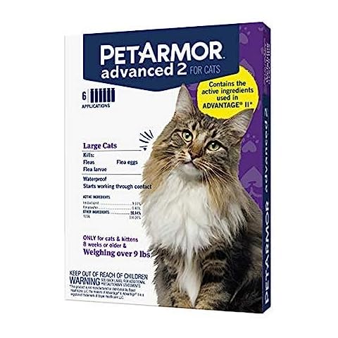 PetArmor Advanced 2 Flea Prevention for Large Cats, 6 Month Supply Cover