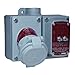 Appleton CPS152-212GFI Receptacle with GFI, Feed-Thru, 125V, 20 Amp, 2 Wire, 3 Pole, 3/4" Hub