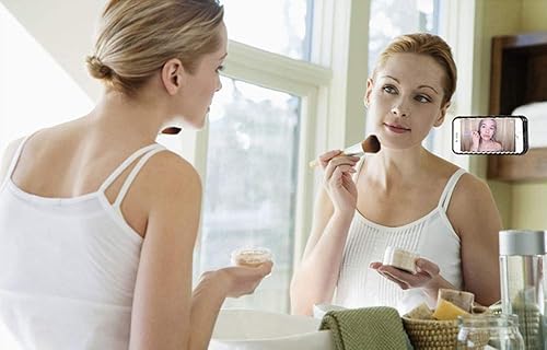 Miniatura 9 de Funda antigravedad para iPhone 15, funda antigravedad negra con succión adhesiva para selfie para iPhone 15 Magic Nano Stick en superficie plana