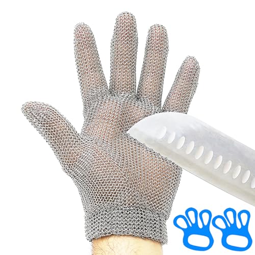Chainmail Gloves for Cutting and Food Processing