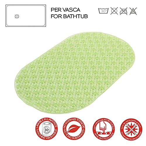 Gedy Anti-Slip 69x38,5x0,7 cm green, 69 x 39 cm (Oval) - Image 3