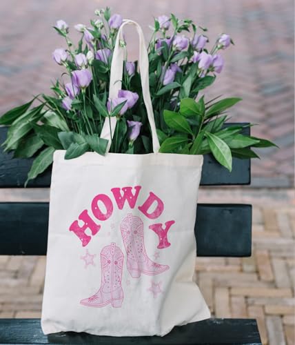 Cowgirl Western Tote Bag For Women, Cute Tote Bags, Cowgirl Accessories for Women, Western Gift3