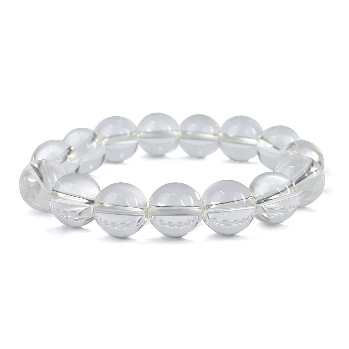 Reiki Crystal Products Natural Sphatik Clear Quartz Bracelet 12 Mm Stone Bracelet Crystal Bracelet For Reiki Healing And Crystal Healing For Unisex Adult (Color : Clear) (B07B925XQ8) Amazon Price History, Amazon Price Tracker