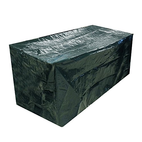 Oule GmbH Winterabdeck Haube Schutzhülle Abdeckplane für Gartenbänke 160 x 80 x 78 cm 120 GSM Material PE Gartenmöbel Schutzhülle Cover