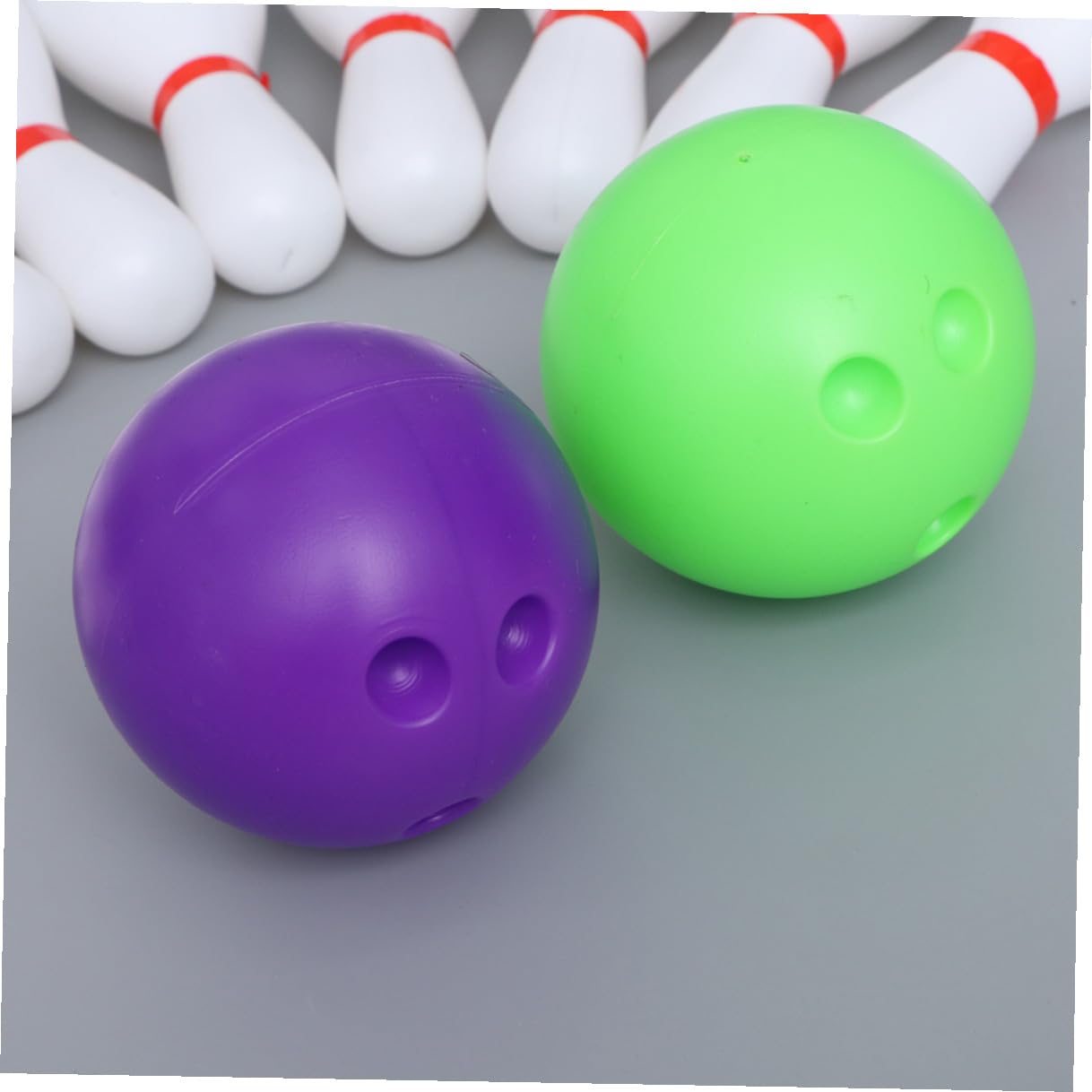 ERINGOGO Jeu de Bowling en Plein Air pour Garçon et Filles 12 Pièces en Plastique Blanc, Set de Grosse Taille pour Jeux Sportifs Éducatifs en Intérieur et Extérieur