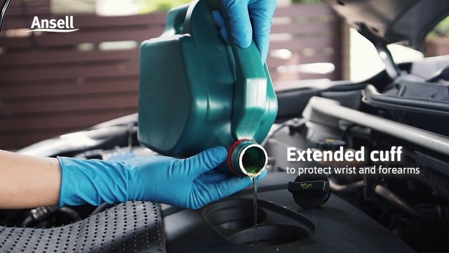 Ansell MICROFLEX SafeGrip SG-375 Extra Thick Disposable Latex