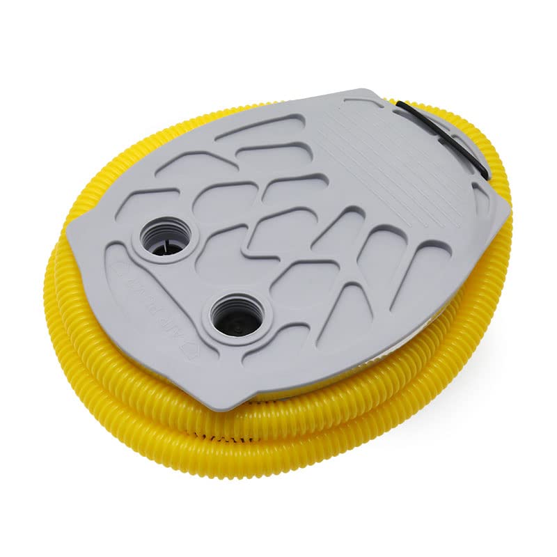 Bomba de aire eléctrica Accesorio para barcos Bomba de aire para pies Bote de goma inflable Bote de pesca Alta presión 7 litros Válvula Boston inflable o desinflable para bote inflable y tabla de re