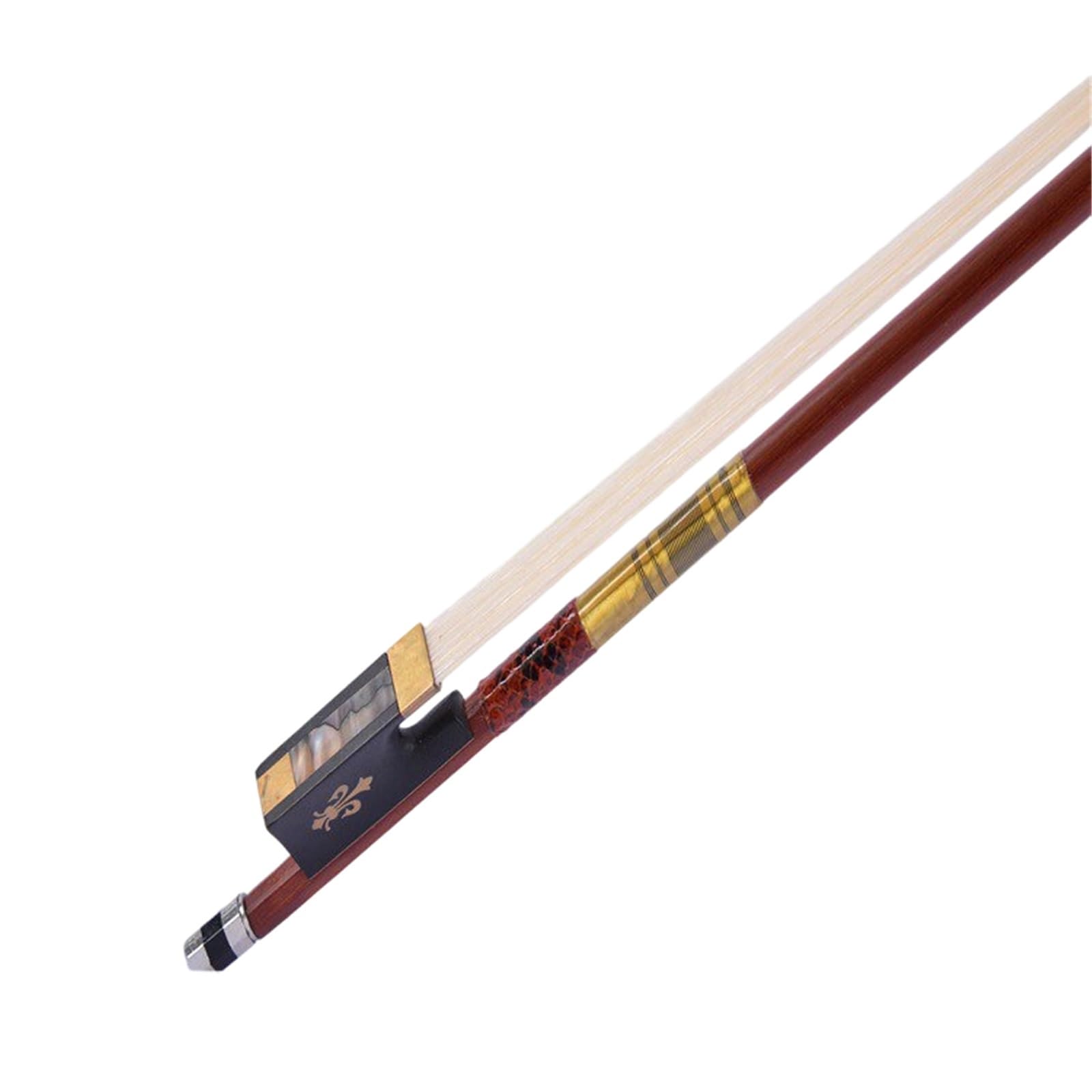 Arcos De Violín Profesionales Accesorio De Crin Grado Rendimiento Palo Arco Violín(1/2)