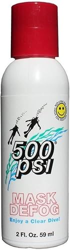 Desempañador de máscara de 500 psi, ideal para buceadores