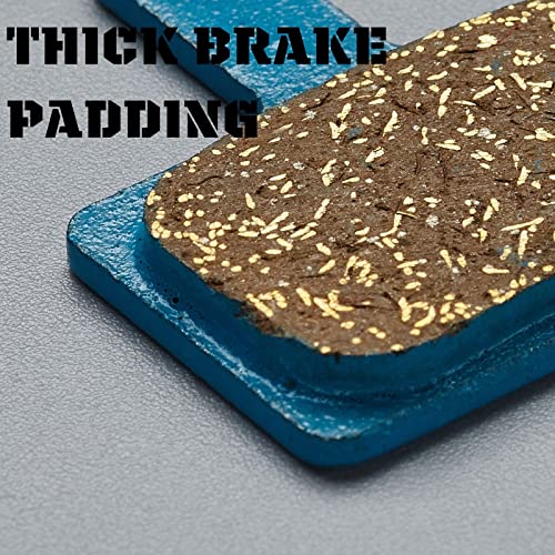Image of 2 Pairs Brake Pads for TRP Tektro Shimano Deore Br-M575 M525 M515 T615 T675 M505 M495 M486 M485 M475 M465 M447 M446 M445 M416 M415 M395 M375 M315 M355 C601 C501(Resin,Semi-Metallic,Sintered Metal)